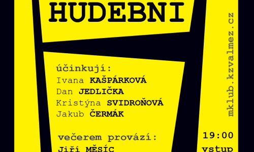 Večer plný poezie, autorského čtení a hudby v M-klubu