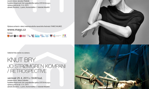 Norský fotograf Knut Bry a valašskomeziříčský rodák Jakub Sobotka a vystavují v rámci festivalu TANECVALMEZ  v Muzejním a galerijním centru ve Valašském Meziříčí